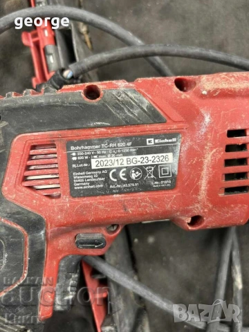 Перфоратор Einhell TC RH 620 4F, снимка 4 - Перфоратори - 54188584
