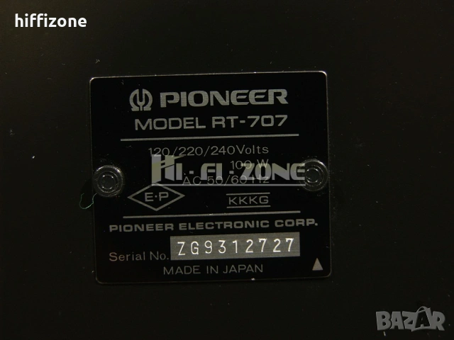 Магнетофон Pioneer rt-707 /4, снимка 9 - Декове - 54692332