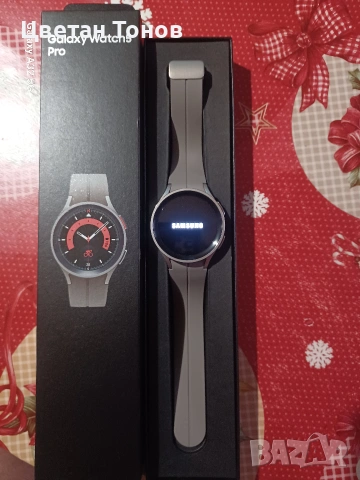 Samsung Galaxy Watch5 Rro, снимка 3 - Смарт часовници - 55265649