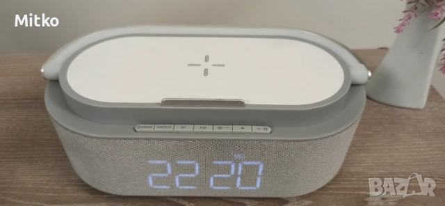 FM дигитално радио с Bluetooth и LED лампа , снимка 5 - Друга електроника - 54498131