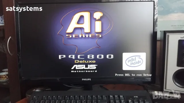 Дънна платка Asus P4C800 Deluxe Socket 478 CPU+FAN+RAM+LAN, снимка 10 - Дънни платки - 55514248