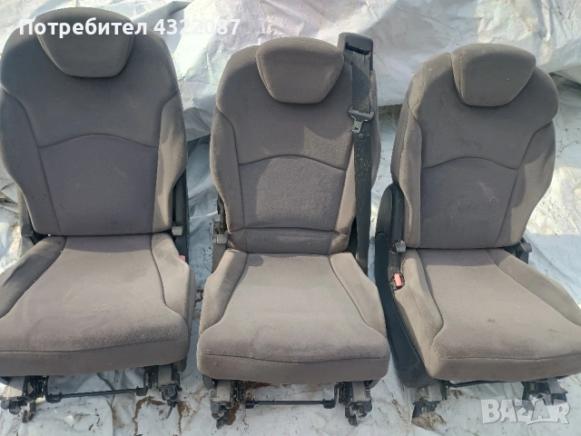 Седалки / Салон  Citroen C8 / Peugeot 807 / Lancia Phedra, снимка 3 - Части - 54490929