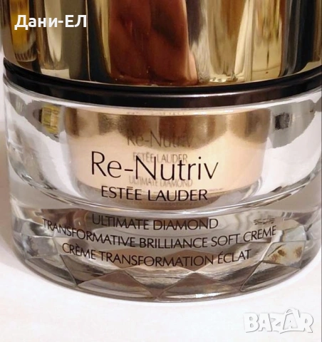 Estee Lauder Re-Nutriv Ultimate Diamond Brilliance Soft Crème Луксозен крем срещу бръчки 50ml, снимка 2 - Козметика за лице - 54412658