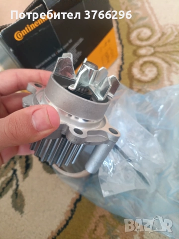 Комплект Водна помпа + ангренажен ремък + ролки, снимка 5 - Части - 54253198