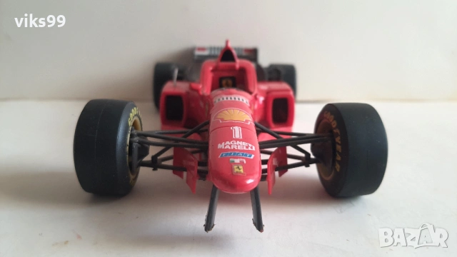 Ferrari F310 1996 Shell Schumacher - 1:20 - Maisto, снимка 8 - Колекции - 54492072