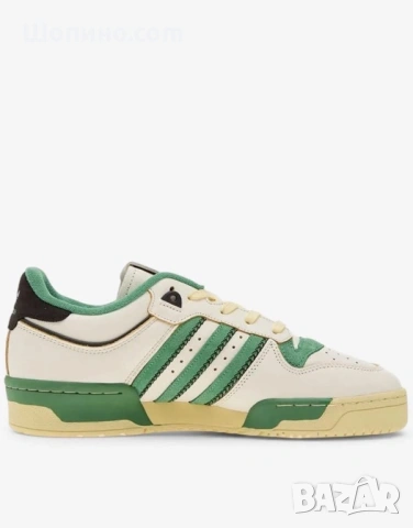 ADIDAS Rivalry 86 Low Shoes White/Green Мъжки Маратонки Adidas Rivalry Low 86 , снимка 4 - Маратонки - 54366722