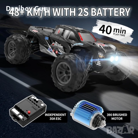 RC Hosim X06 1:10 RC Monster Truck 4x4, снимка 5 - Коли, камиони, мотори, писти - 54202652