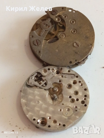 Лот 12 броя механизми за механичен часовник стари за части КОЛЕКЦИЯ 48060, снимка 12 - Антикварни и старинни предмети - 54143242