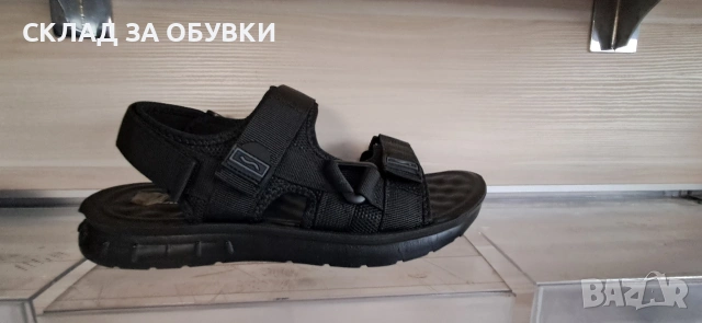 МЪЖКИ Сандали Черни и сиви , снимка 2 - Мъжки сандали - 55235760