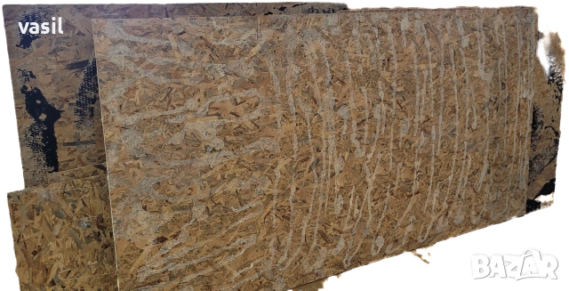 OSB2 употребявани плоскости 1,25×2.5⁹..9мм
