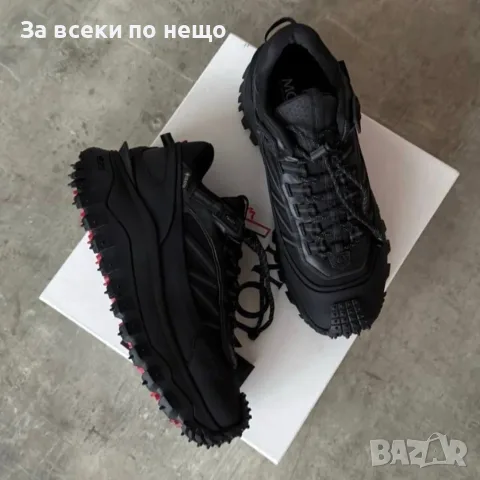 Moncler Trailgrip GTX Black Унисекс👟Мъжки Маратонки👟Дамски Спортни Обувки Код ch77, снимка 2 - Маратонки - 55482166
