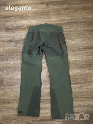 Висок клас мъжки панталони Norrona Dovre Pro Shell Gore-Tex 30.000мм Hunting Green Pants , 52/L разм, снимка 8 - Спортни дрехи, екипи - 54632870