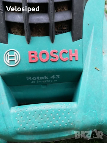 Електрическа косачка BOSCH ROTAK, снимка 5 - Градинска техника - 54101161