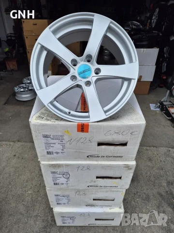 Джанти Dezent 17цола , 5х120 , 8j ,et30 Bmw Opel Vw T5 T6, снимка 2 - Гуми и джанти - 54459682