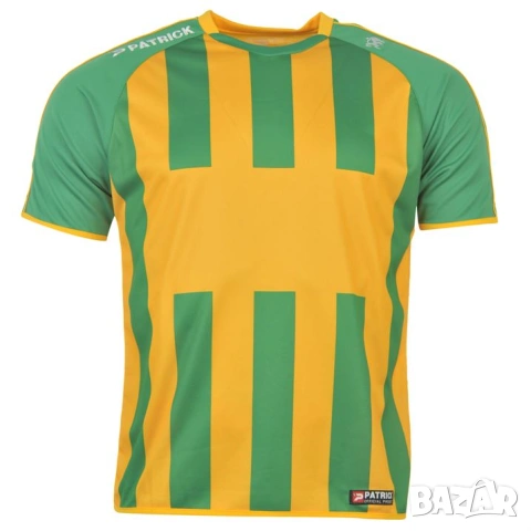 Оригинален футболен комплект екип Patrick Green/Yellow S, снимка 2 - Спортни дрехи, екипи - 54251765