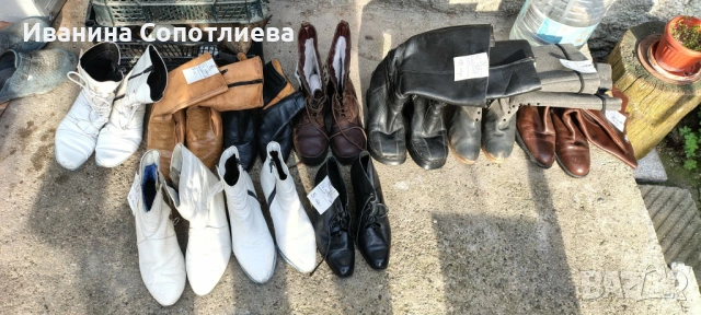 Продавам обувки и ботуши естествена и изкуствена кожа, снимка 2 - Дамски боти - 53990212