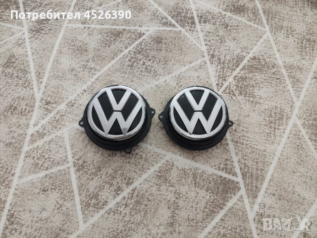 Оригинална предна емблема за Volkswagen (Golf, Passat, Touran, Polo, Tiguan) "