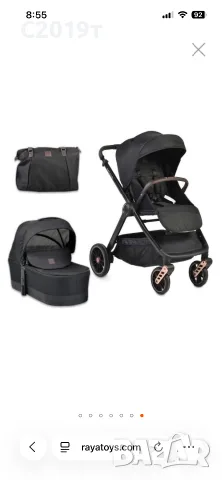 Бебешка количка 2 в 1 kangaroo , снимка 4 - Детски колички - 55388401