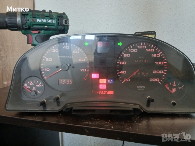Километражни табла за Ауди 80 B3-B4, Ауди 90, снимка 2 - Части - 54461408