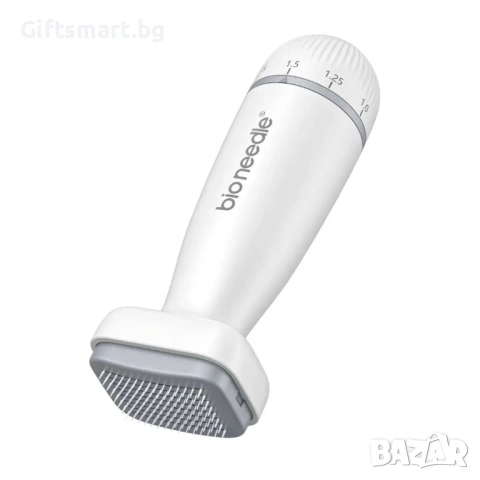 Продукт за грижа за лицето Derma Stamp - Bio Needle, 120 игли, регулируема дълбочина 0.5-2.0 mm, за 