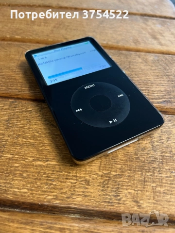 Apple iPod 5th Generation (A1136) 30GB - Black, снимка 12 - iPod - 55223329