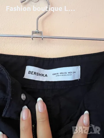 2.5 евро BERSHKA черна къса пола XS размер 100% памук 🖤, снимка 5 - Поли - 55480458