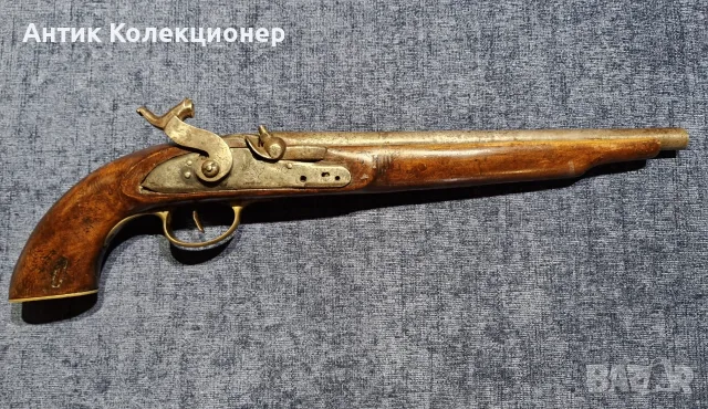 Капсулен пистолет, Британия- East India Company, снимка 2 - Антикварни и старинни предмети - 55630789