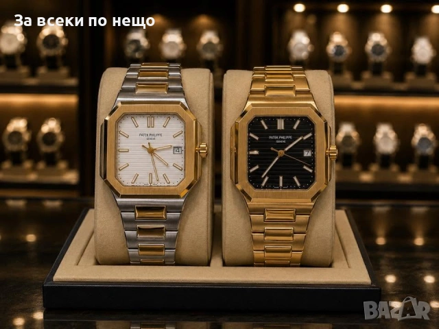 Patek Philippe Geneve Мъжки Луксозен Часовник С Автоматичен Механизъм С Кутия Код Gentlemen Legacy40