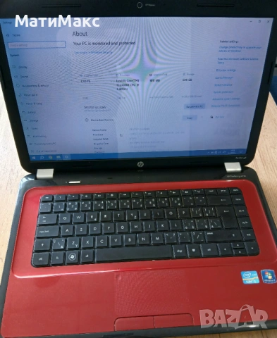 HP Pavilion i5 G6, снимка 4 - Лаптопи за работа - 54484324