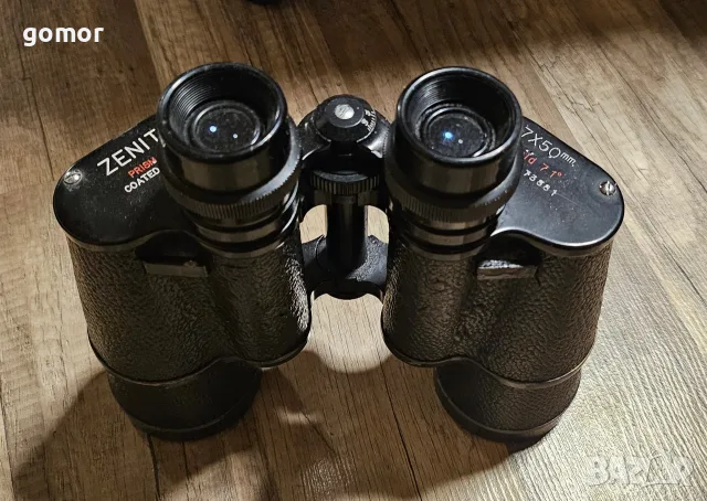 японски бинокъл Zenith 7×50 – Coated Optics, снимка 5 - Оборудване и аксесоари за оръжия - 55546495