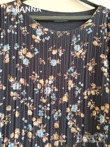 СТРАХОТНА ТУНИКА ТЮЛЕНО ПЛИСЕ 3XL-4XL, снимка 2 - Туники - 54813135
