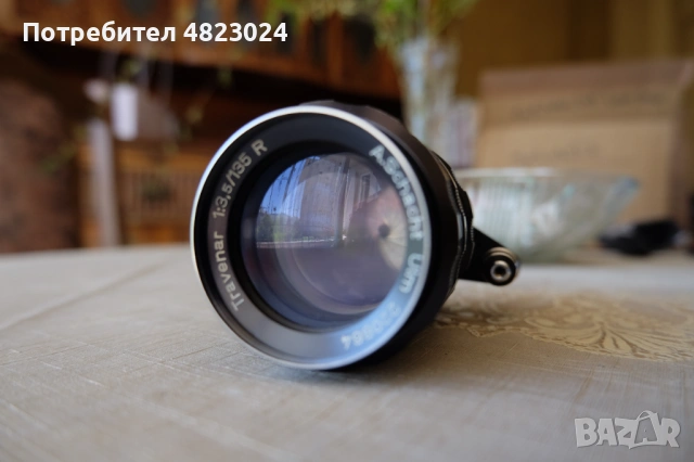 A.Schacht Munchen Travenar R 135MM F3.5 Lens. EXAKTA, EXA Mount, снимка 9 - Обективи и филтри - 54552686