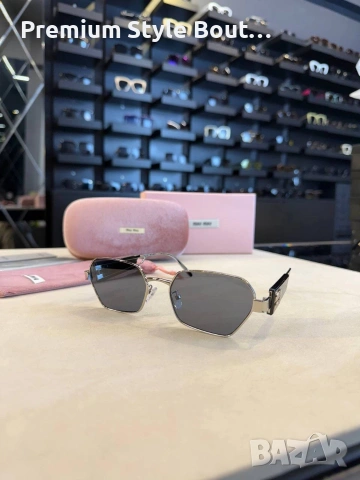 Очила + висок клас калъф + на марката кутия + сертификат + кърпичка celine tom ford miu miu prada, снимка 4 - Слънчеви и диоптрични очила - 54004767