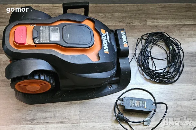 Роботизирана косачка WORX Landroid M WG791E.1 – до 1000 м², със зарядна станция, снимка 9 - Градинска техника - 55334504