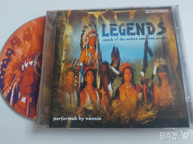 Legends - Sounds Of The Native American People - оригинален диск музика