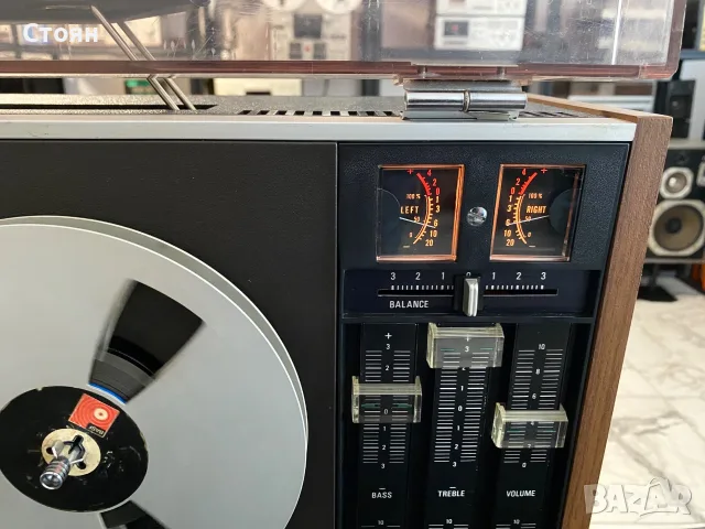 Vintage магнетофон Philips, снимка 3 - Декове - 55644216