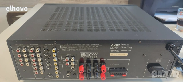 Стерео усилвател Yamaha DSP-A780#1, снимка 9 - Ресийвъри, усилватели, смесителни пултове - 55009334