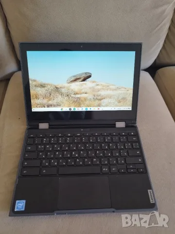 Лаптоп/Таблет - Chromebook Lenovo - 11.6" сензорен дисплей, 4 ядрa Intel, 4GB рам, 15 часа батерия, снимка 11 - Лаптопи за дома - 55421967