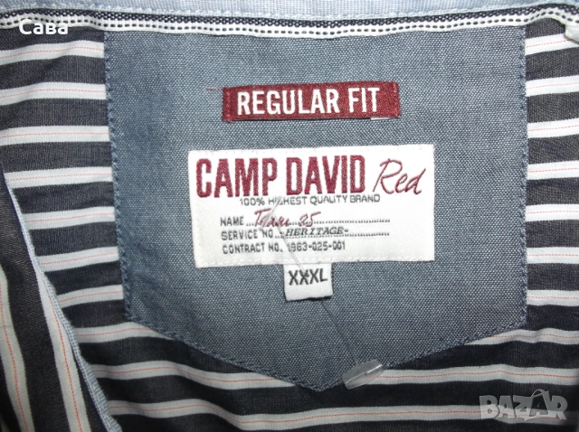 Ризи CAMP DAVID  мъжки,Л и 3ХЛ, снимка 8 - Ризи - 54839573