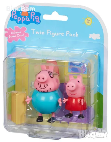 Комплект оригинални фигурки PEPPA PIG / 2 модела