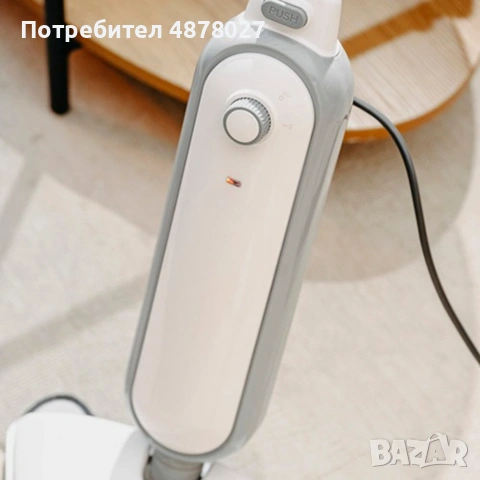 Мощен парен моп 1300W – дълбоко почистване, 25 г/мин пара и приставка за килими, почистване без хими, снимка 12 - Парочистачки и Водоструйки - 55266219