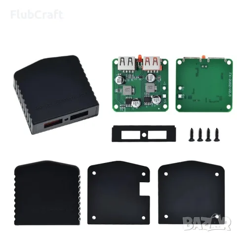 5-18V Към 5V 9V 12V 2A/3A Двойно USB Соларно зарядно с LED Индикатор