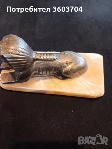 сфинкс статуетка, снимка 3 - Статуетки - 54366872