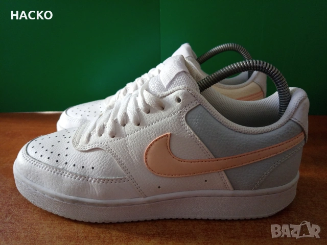 Маратонки Nike Court Vision Low Номер 37,5 Стелка 25 см. 100% Оригинални Внос от Англия