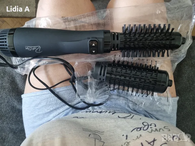 Въртяща се четка с горещ въздух за коса, снимка 4 - Маши за коса - 55508328