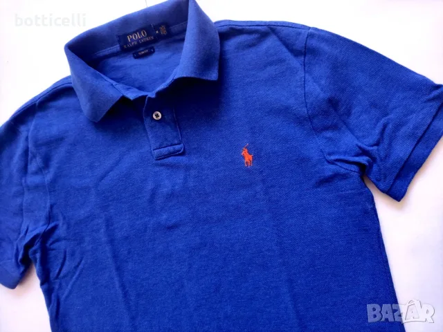 POLO Ralph Lauren Cotton Shirt Mens - M - оригинална мъжка тениска, снимка 7 - Спортни дрехи, екипи - 55494770