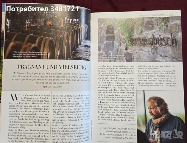 Справочник - вината на Германия 2020 / Falstaff Wein Guide Deutschland 2020, снимка 4 - Кулинария - 55064979