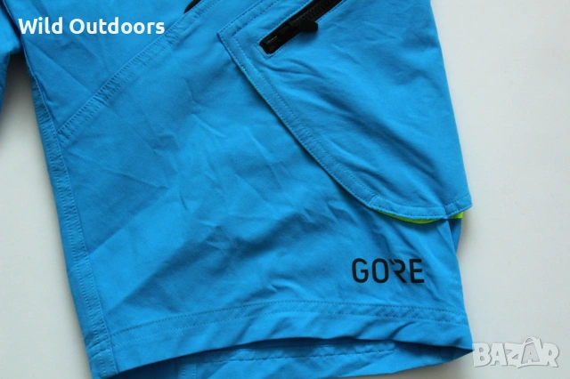 GORE Bikewear - мъжки къси панталони за колоездене, размер L, снимка 2 - Спортни дрехи, екипи - 54510658
