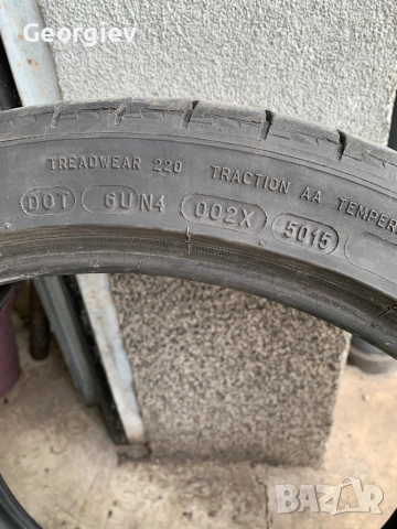 2бр. Летни гуми 255 35 19 Michelin, снимка 5 - Гуми и джанти - 53955008