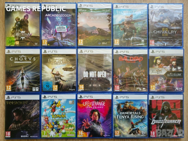 ТОП игри за PlayStation 5/PS5/ПС5/Плейстейшън 5